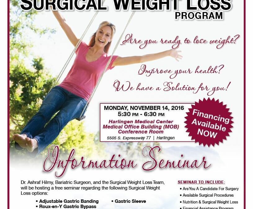 Need to Lose Weight? Surgical Weight Loss May be the Answer