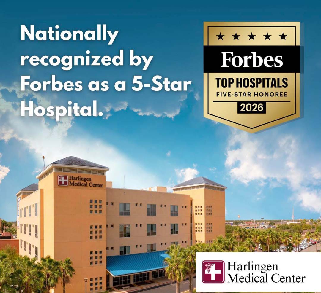 Harlingen Hospital Building with Forbs Harlingen Hospital Building with Forbs