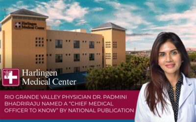 For the third time, Becker’s Healthcare recognizes Dr. Bhadriraju, who serves as Chief Medical Officer for Prime Healthcare in the Rio Grande Valley